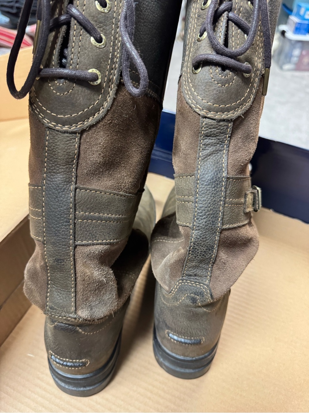 Women's Waterproof Boots - Java (Brown) - Picture 7 of 8